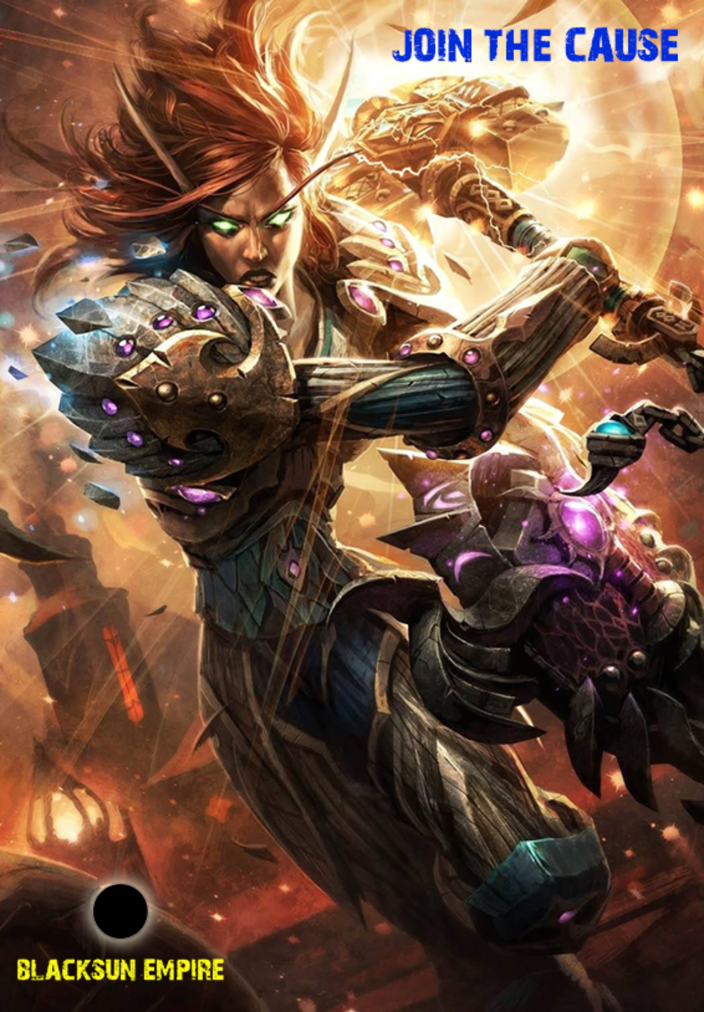 Join the Cause raider panel
